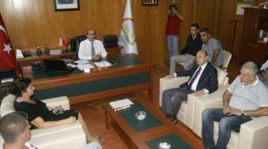 AYTO heyeti Tarım, Gıda Hayvancılık M&uuml;d&uuml;rl&uuml;ğ&uuml;n&uuml; ziyaret etti