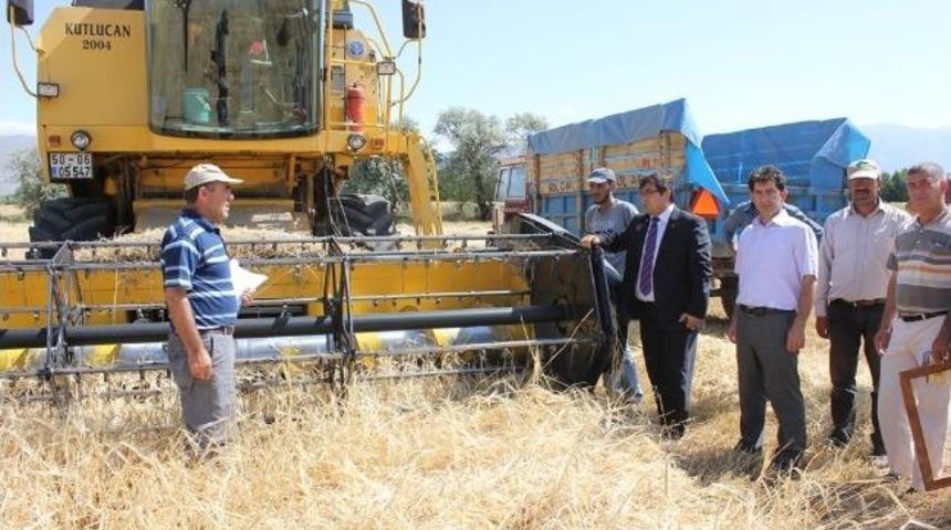 Erzincan&rsquo;da Hububat Hasadı Denetimleri