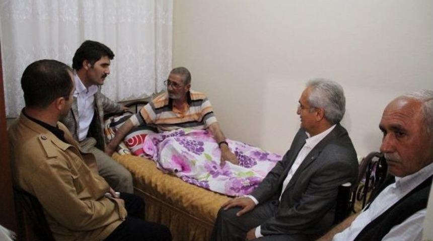 Başkan &Ccedil;akır Hastaları Ziyaret Etti