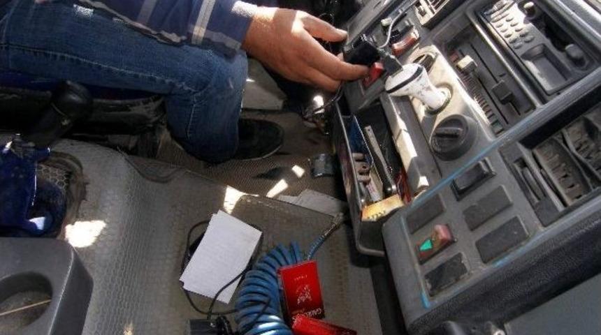 Hileli Takograf Sistemi Yine Polise Takıldı