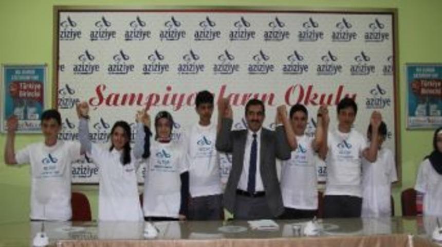 Sbs&rsquo;de Erzurum Birincisi &Ouml;zel Aziziye&rsquo;den