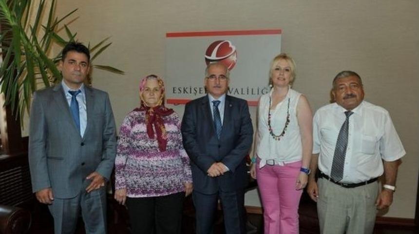 Gazi Ve Şehit Yakınlarından Vali Tuna&rsquo;ya Hayırlı Olsun Ziyareti