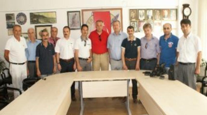 Ogc, &Uuml;nye Basınını Ağırladı