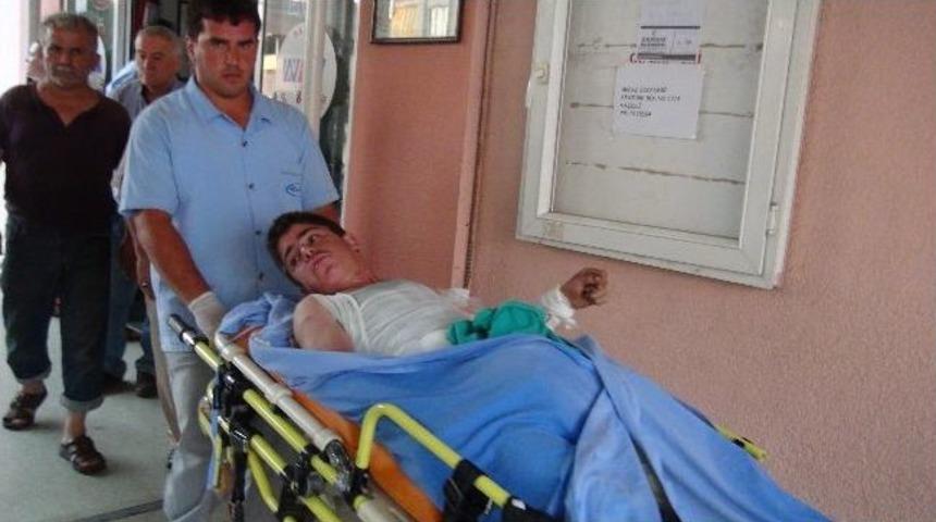 G&uuml;vercinini Yakalamak İsterken Elektrik Akımına Kapıldı