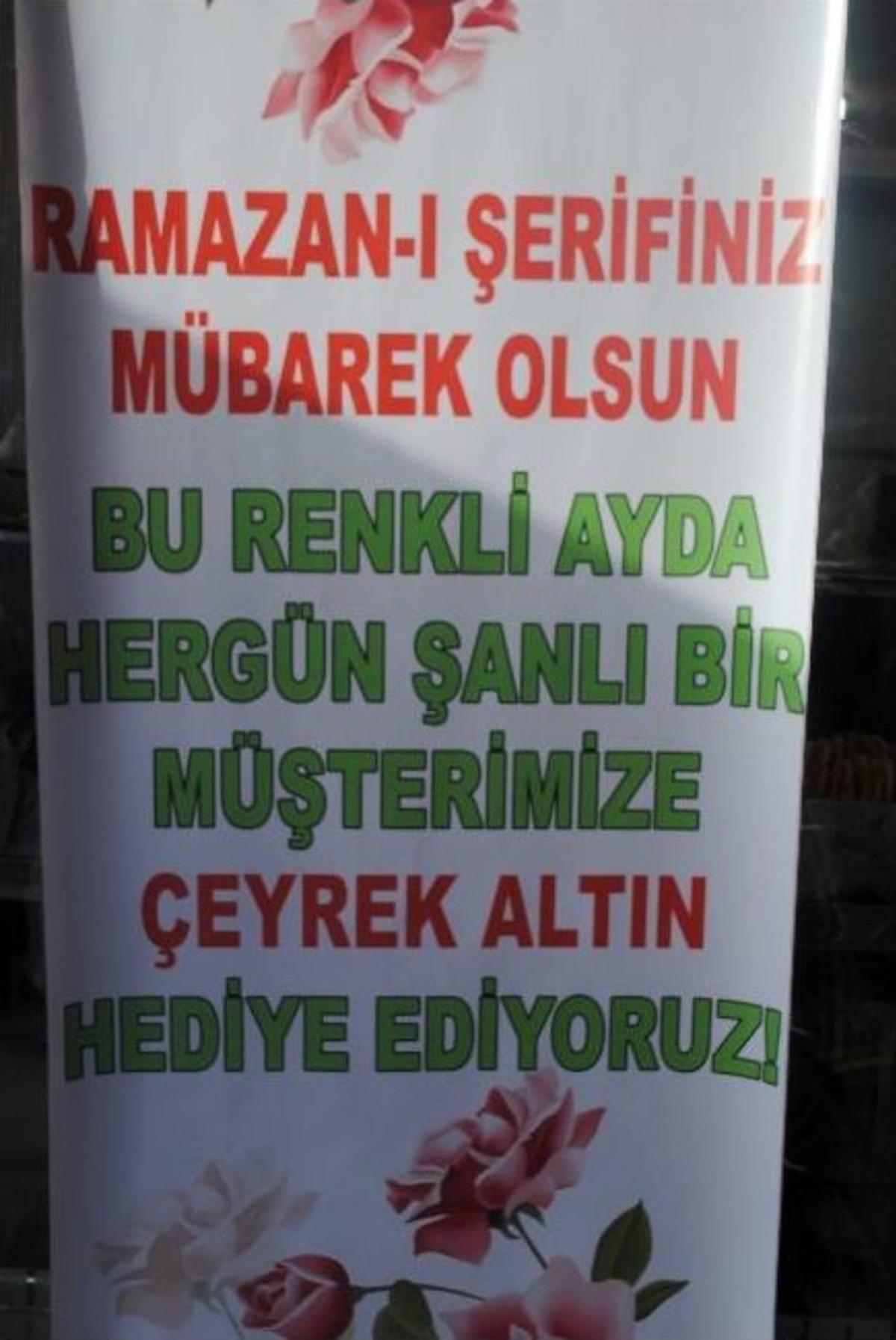 Her G&uuml;n Bir Pidenin İ&ccedil;ine &Ccedil;eyrek Altın Koyuyor