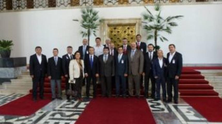 Btso Y&ouml;netimi Ankara&rsquo;da Kapı Kapı Dolaştı