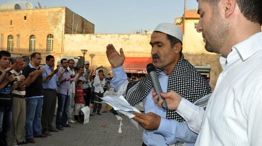 Midyat&rsquo;ta Mısır I&ccedil;in Mitin D&uuml;zenlendi