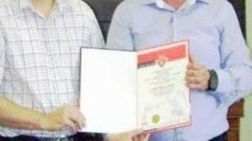 Kaman Kaymakamlığı Kalite Y&ouml;netim Belgesini Aldı