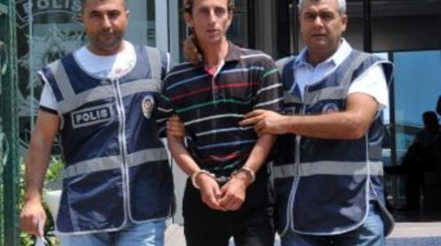 Baş&ouml;rt&uuml;l&uuml; Hamile &Ouml;ğretmeni Darp Eden Zanlı Hastaneye Sevk Edildi