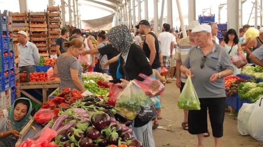 Didim Halk Pazarlarında Ramazan Bereketi