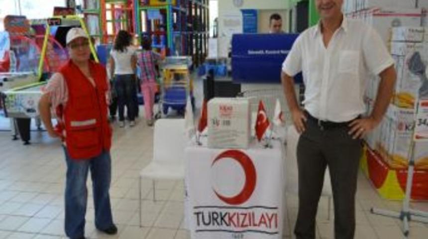 S&ouml;ke Kızılay&rsquo;dan Ramazan&rsquo;da Gıda Yardımı