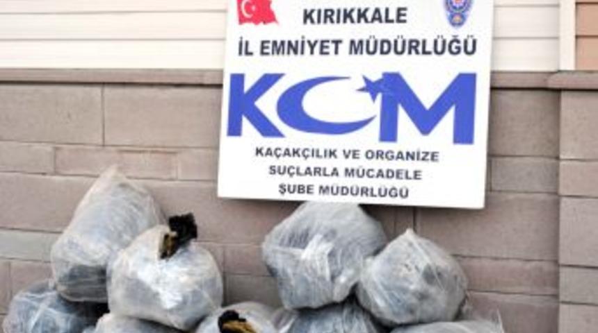 Kırıkkale&rsquo;de 155 Kilo Esrar Ele Ge&ccedil;irildi