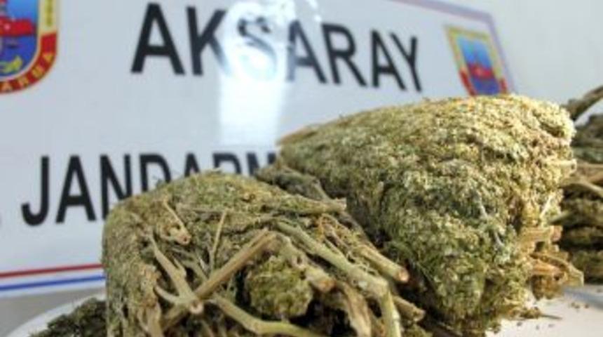 Otob&uuml;sle Esrar Sevkiyatı Jandarmaya Takıldı