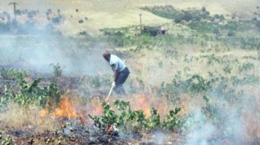 Spiralden &Ccedil;ıkan Kıvılcımlar, Az Daha Evi Yakıyordu