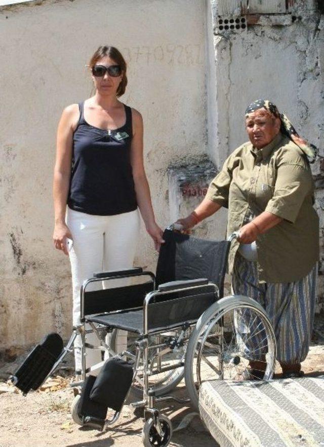 Bodrumlu Hevse, Tekerlekli Sandalyesine Kavuştu 1