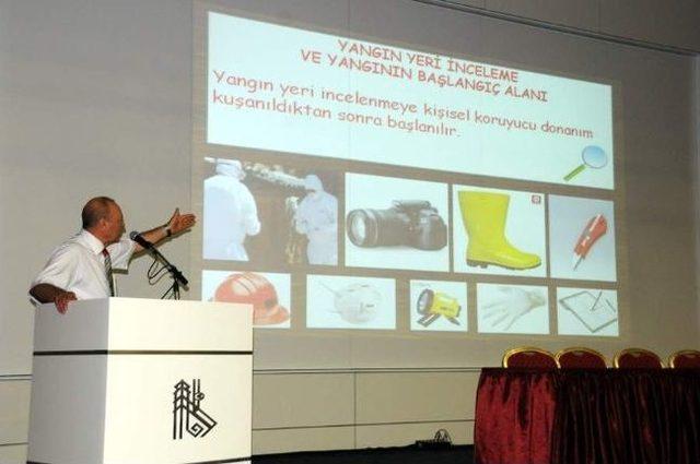 İtfaiyeciler, "olay Yeri İnceleme Tekniklerini" &Ouml;ğrendi 1