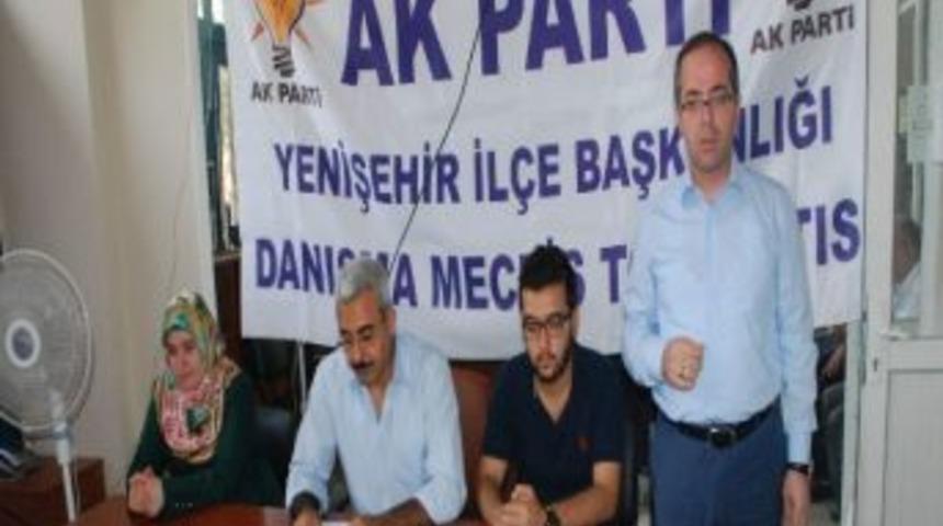 Ak Parti Yenişehir İl Danışma Meclisi Toplantı D&uuml;zenlendi