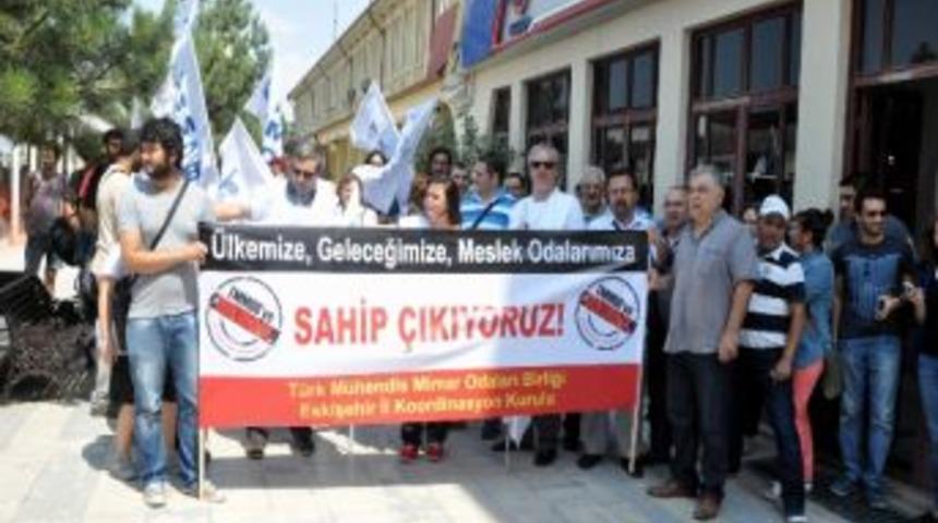 Eskişehirli M&uuml;hendis Ve Mimarlar Ankara&rsquo;ya Yola &Ccedil;ıktı