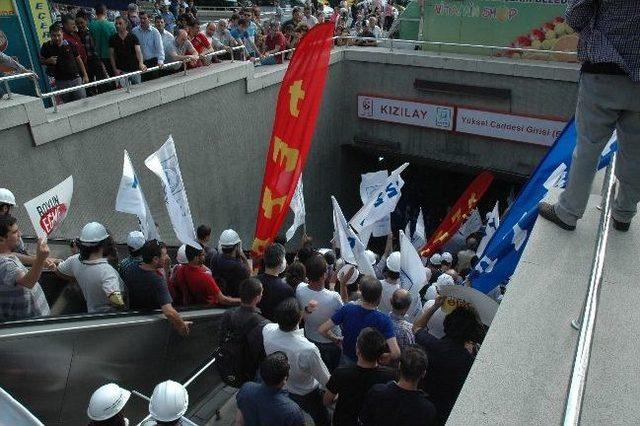 Ankara’da ‘torba Yasa’ Protestosu