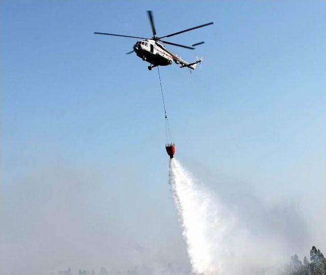 Tatil Beldesindeki Yangın Korkuttu 3