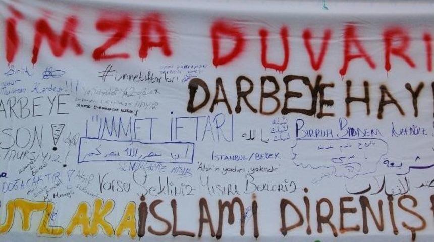 Darbe Karşıtları, &ldquo;&uuml;mmet İftarı&rdquo;nda Buluştu