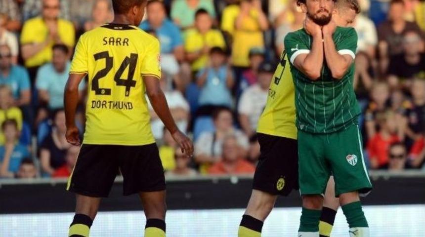 Bursaspor Dortmund&rsquo;a Farklı Mağlup Oldu