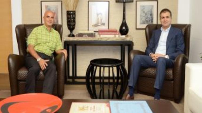 &Ccedil;elik 21 Yıl Sonra Yurda D&ouml;nen Bostancı&rsquo;yı Kabul Etti