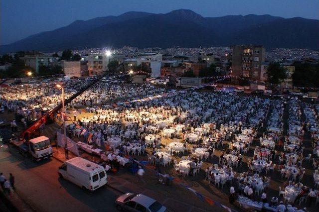 Yıldırım’da Kardeşlik İftarı