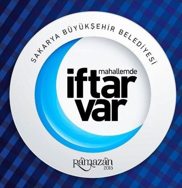 Arifiye Meydanı'nda İftar Var