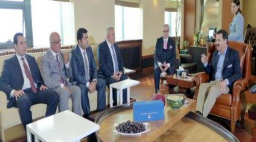 ALTSO Başkanı, TOBB Başkanı Hisarcıklıoğlu'nu Ziyaret Etti