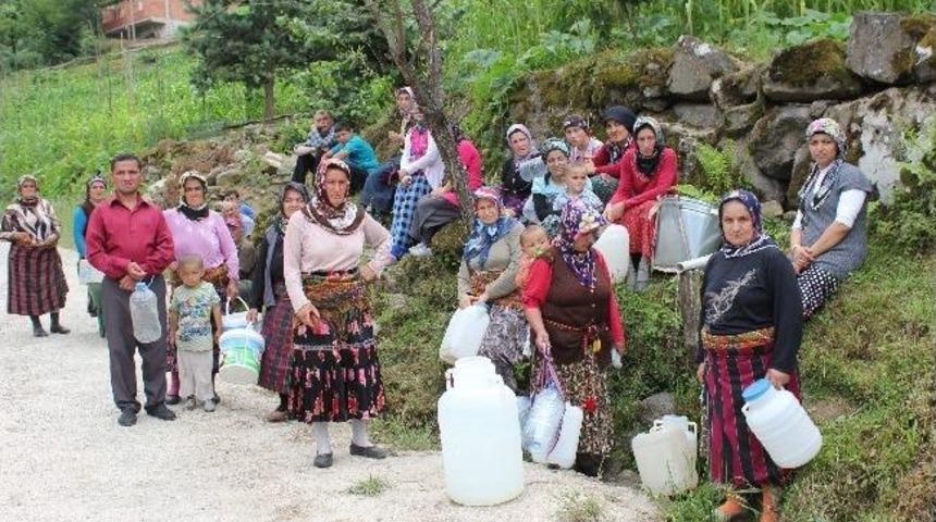 Giresunlu K&ouml;yl&uuml;lerin Susuzluk İsyanı