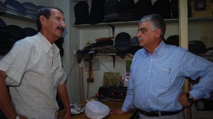 Ak Parti İl Ve İl&ccedil;e Y&ouml;netimi Esnafı Ziyaret Etti
