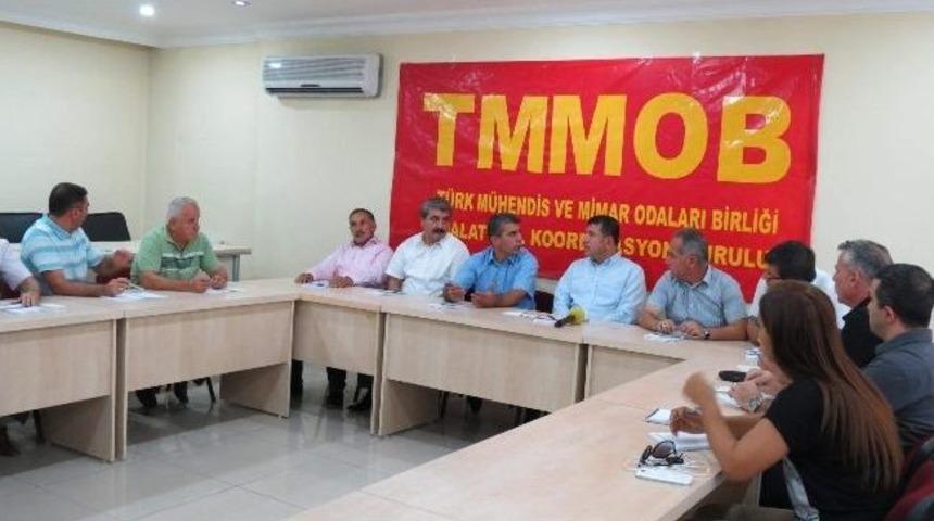 Chp&rsquo;li Ağbaba&rsquo;dan Tmmob Temsilciliğine Ziyaret