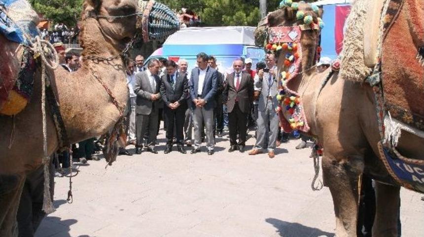 &ldquo;bozok Bereket Kervanı&rdquo; Develerle Yola &Ccedil;ıktı