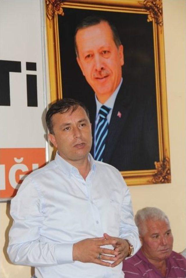 Ak Parti Çorum İl Başkanı Ahmet Sami Ceylan;