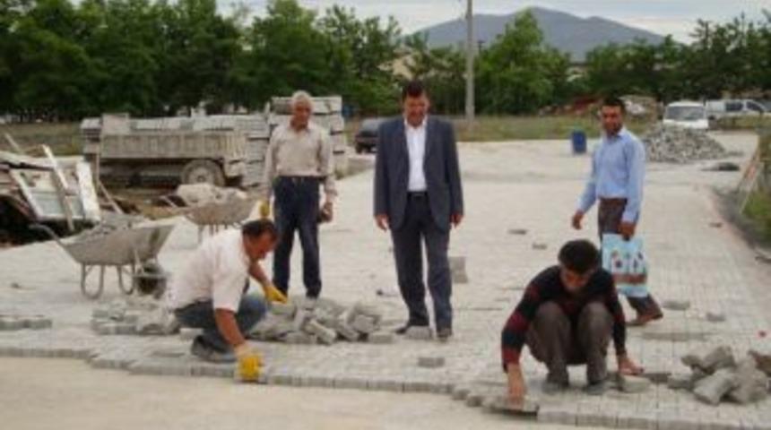 Bostanbaşı Beldesi Kilit Taşı &Ccedil;alışmaları