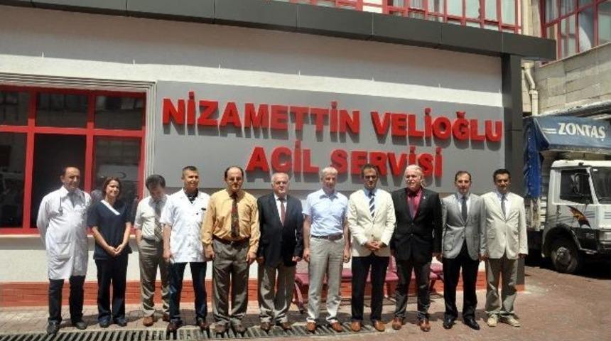 Be&uuml; Nizamettin Velioğlu Acil Servisi Yenilendi