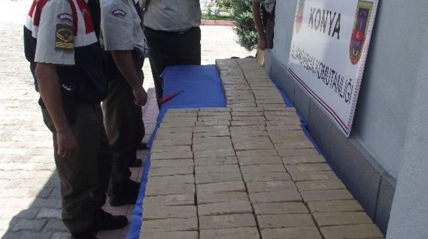 Konya'da 100 Kilo Ağırlığında 200 Paket Eroin Ele Ge&ccedil;irildi