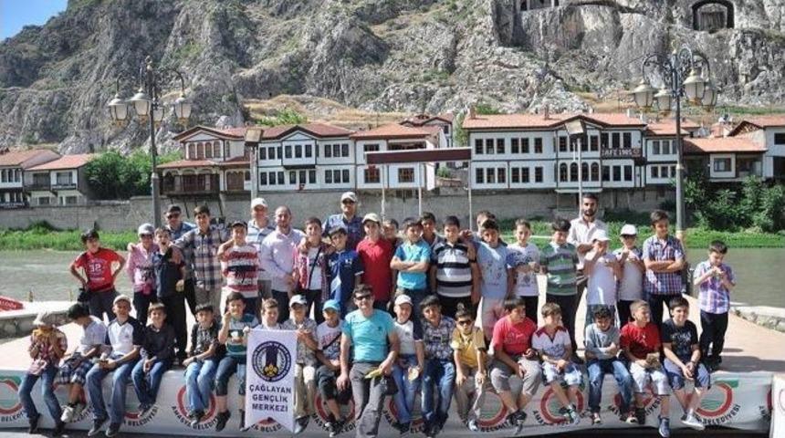 Sorgunlu İzciler Amasya&rsquo;yı Gezdi
