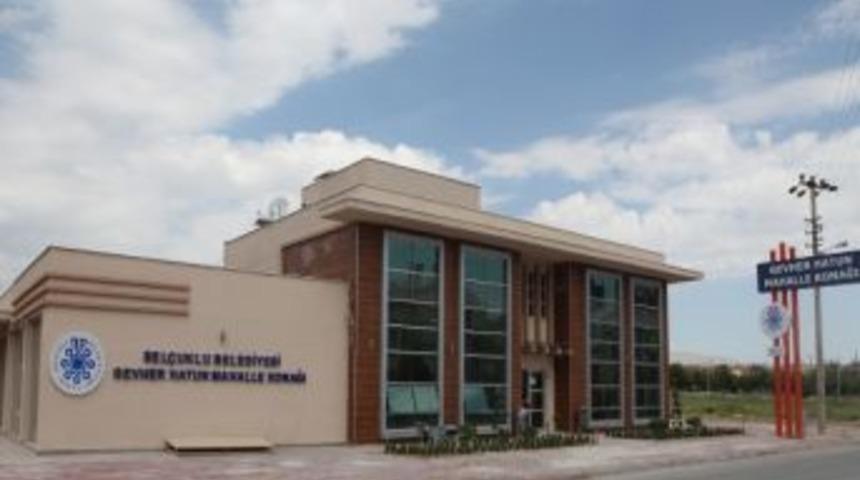 Sel&ccedil;uklu&rsquo;da Gevher Hatun Mahalle Konağı Hizmet Vermeye Başladı