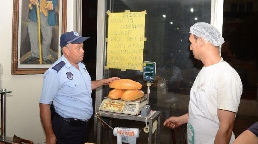 Zabıtadan Sahurda Fırın Denetimi