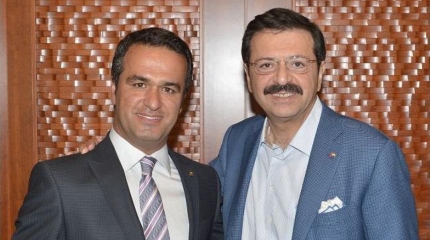 Etso Başkanı Polat'tan Hisarcıklıoğlu'na Ziyaret