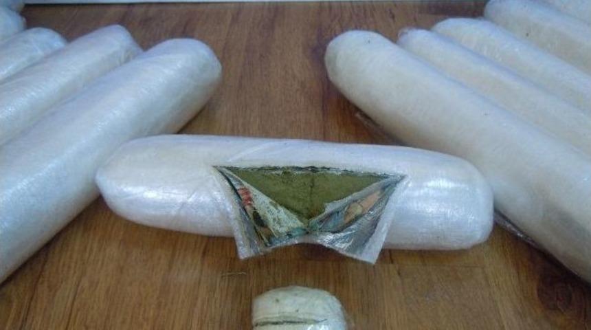 Erzurum&rsquo;da 5 Kilo 219 Gram Esrar Ele Ge&ccedil;irildi