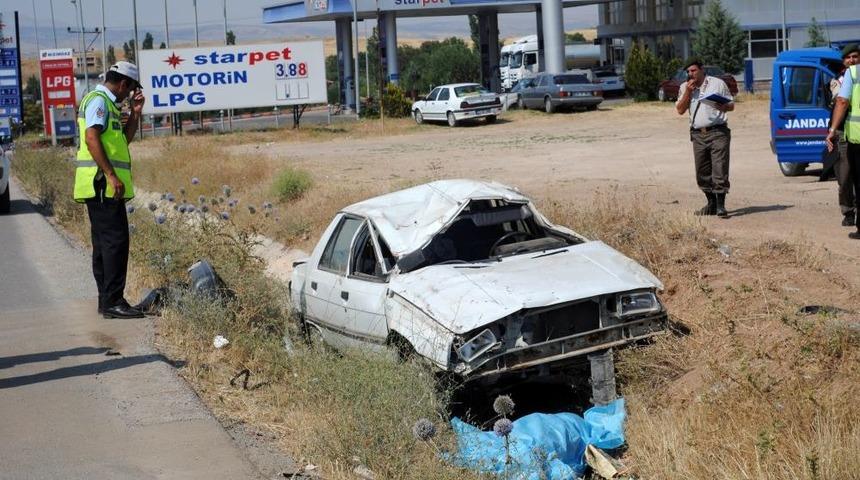 Kırıkkale&rsquo;de Trafik Kazası: 1 &Ouml;l&uuml;, 1 Yaralı
