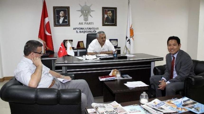 Japonya Ankara B&uuml;y&uuml;kel&ccedil;iliği Başkatibi Ko Obata Afyonkarahisar&rsquo;da