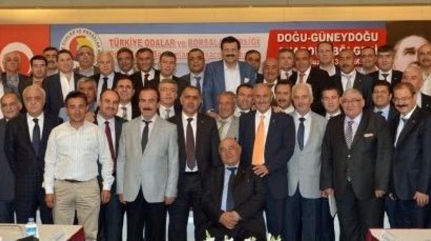 Cizre Tso Başkanı &Ccedil;ağlı, B&ouml;lge İstişare Toplantısına Katıldı