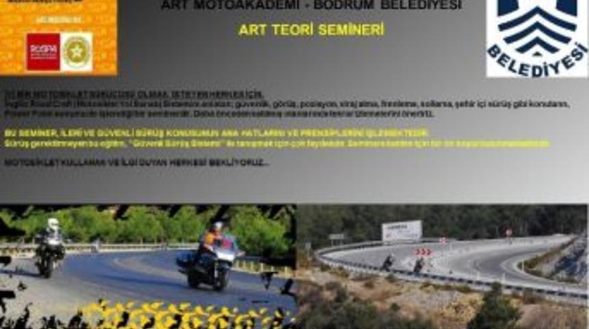 Bodrum&rsquo;da G&uuml;venli Motosiklet S&uuml;r&uuml;c&uuml;s&uuml; Semineri