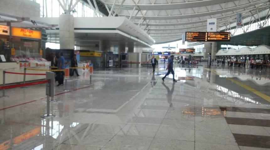 Esenboğa'yı Su Bastı