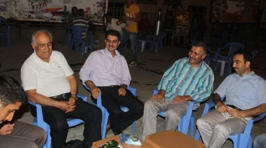 Rekt&ouml;r Ceylan Halkla Bir Araya Geldi