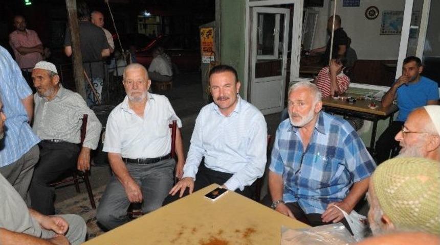 Başkan Doğan, Sahura Kadar Vatandaşlarla